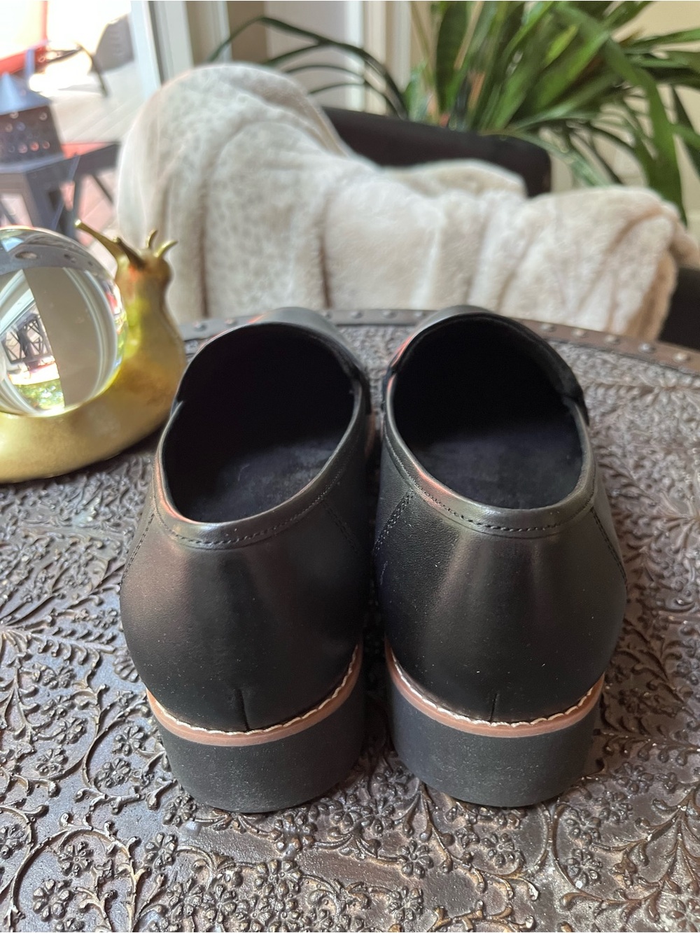 🖤NEW VIONIC CHERYL II LOAFERS SHOES IN BLACK NAPPA 8.5 W WIDE - Picture 8 of 9